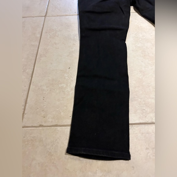 Men’s HnM skinny cropped ripped jeans size 36 colour black - Picture 8 of 10